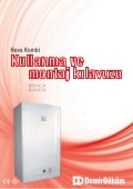 Demirdöküm Neva Kombi kullanım kılavuzu
