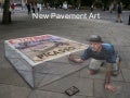 New 3D Pavement Art