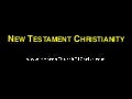 New testament-christianity