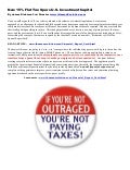 New 15% Flat Tax Spurs U.S. Investment Capital