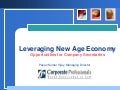 Leveraging New Age Economy 