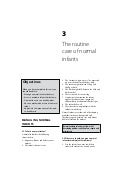 Newborn Care: The routine care of normal infants