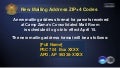 New Mailing Address ZIP+4 Codes