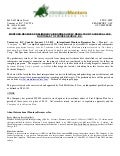 News Release: International Montoro - Tacheeda Lake Preliminary Airborne Results