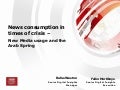News consumption in times of crisis