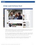 Facebook's News Feed