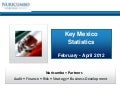 Key Mexico Statistics February - April 2012