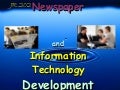Newspaper & It Development