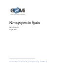 Newspapers in Spain