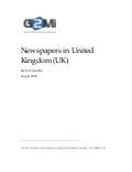 Newspapers in the United Kingdom (UK).