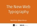 New Web Typography