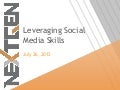 Leveraging Social Media Skills 