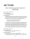 NextGenGov 2012 - What&rsquo;s Your Next Move Resources Sheet