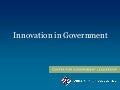 Leading Innovation in Government: Practical Advice for Leaders at Any Level 