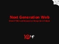 Next Generation Web