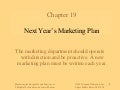 Next Year Marketing Plan