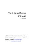 Normalization form tutorial