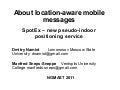 Context-aware mobile messages