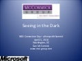 NGO Connection Day keynote: Dan McCormick