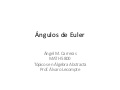 Ángulos De Euler
