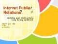 PR trong thương mại điện tử