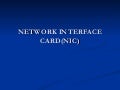 Network Interface Card