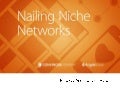 Nailing Niche Networks