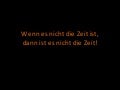 Nicht Die Zeit
