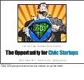The Opportunity for Civic Startups (Long - Web 2.0 Expo)