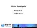 Nagios Conference 2012 - Nicholas Scott - Advanced Data Analytics For Nagios