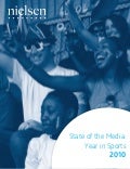 Reporte de Medios Nielsen: Deportes en el año 2010