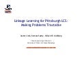 Linkage Learning for Pittsburgh LCS: Making Problems Tractable