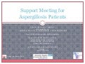 Aspergillosis Patients Support Meeting June 2011 - Nigel Clayton