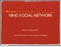 Building Community with Ning
