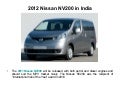 Nissan NV200 Review, Nissan NV200 India, Nissan NV200 Prices