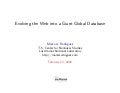 Evolving the Web into a Giant Global Database