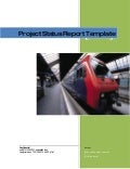 Agenda for Project Status Meeting