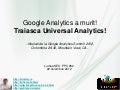 Noutati in Google Analytics