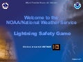 Noaa lightning safety game