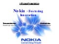 Nokia   Fostering Innovation