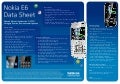 Nokia E6 Data Specs