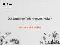 No law outsourcing&global agency - aus