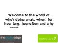The World of Measurement and Analytics
