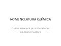 Nomenclatura química