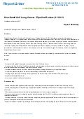 Non-Small Cell Lung Cancer ' Pipeline Review, H1 2013