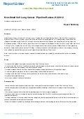Non-Small Cell Lung Cancer ' Pipeline Review, H2 2012