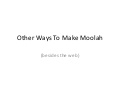 Non Web Revenue Models