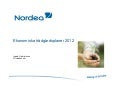 Nordea trädgårdkostnader 2012
