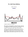 No Relief From Inflation