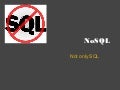 No sql, au-delà du buzz